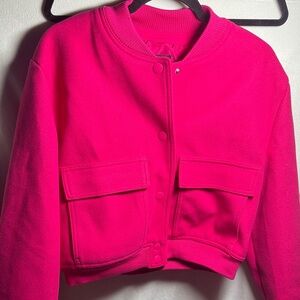 Love Tree Bright Pink Kids Puffer Jacket